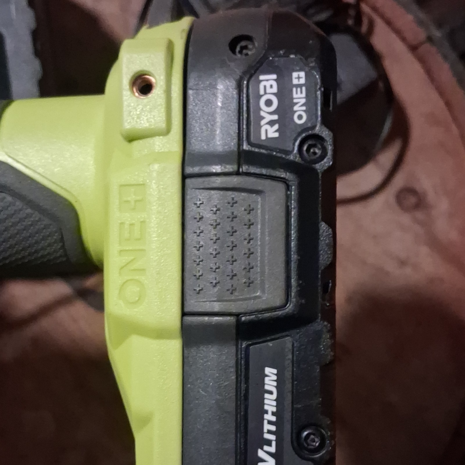 RYOBI ONE+ 18V Charger PCG002 w/ Battery Included, Green, 1-Bay