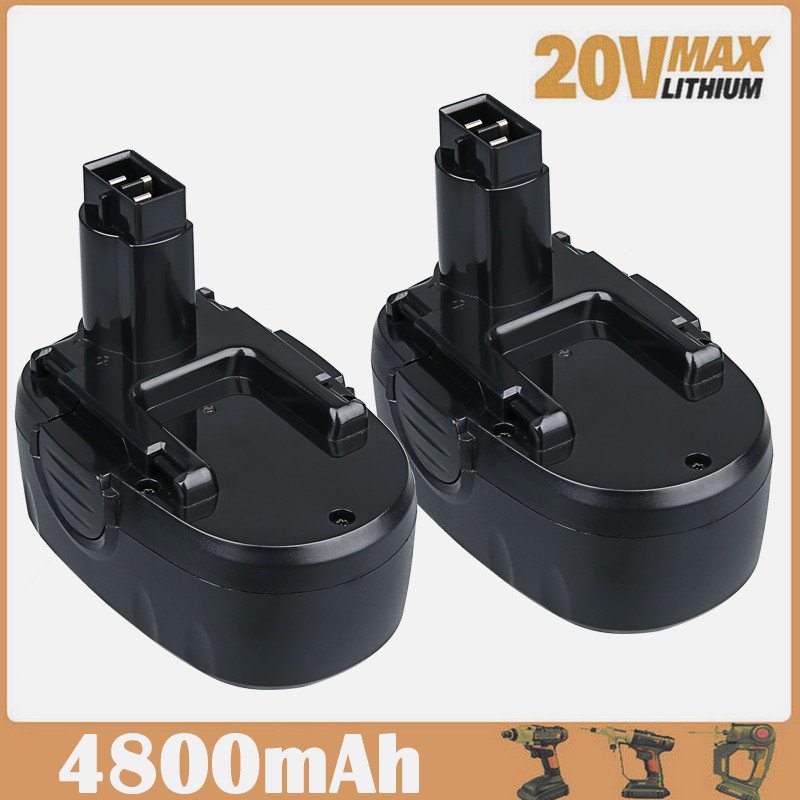 2Pack For Worx WA3127 18V 4.8AH Battery WG150 WG152 WG153 WG250 WA3152 Cordless