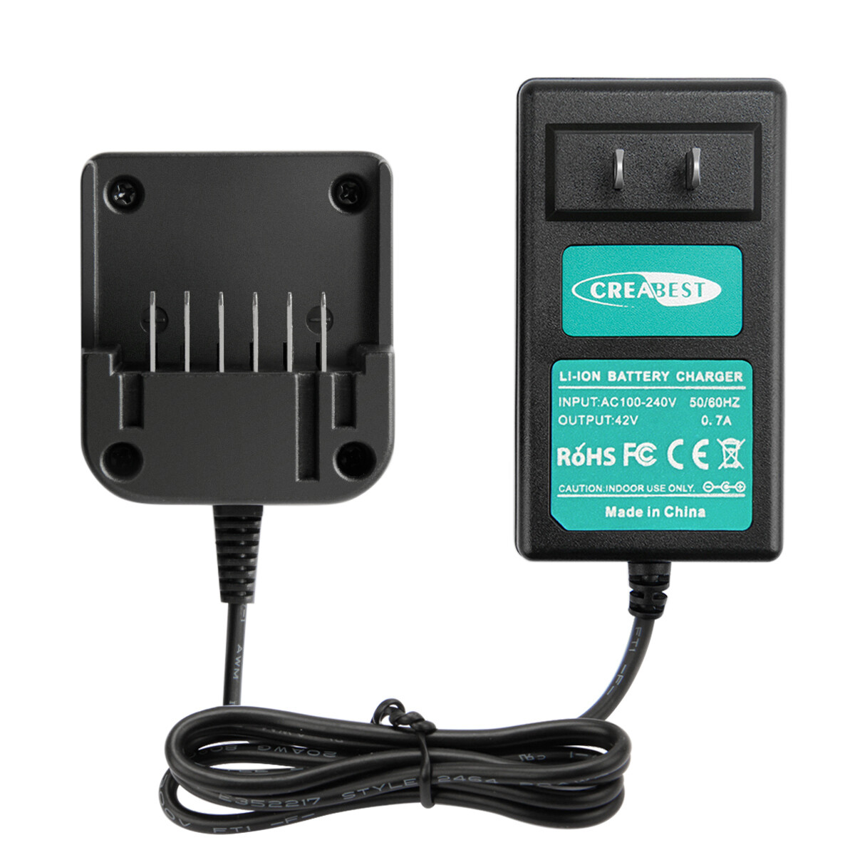 For Worx WA3536 WA3734 WG268 WG568 WG368 WG776 WG770 36V Li-ion Battery Charger