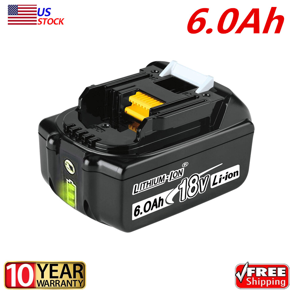 18Vlot for Makita BL1850B-2 18V LXT Lithium-Ion 6AH Battery BL1850 BL1860 BL1830