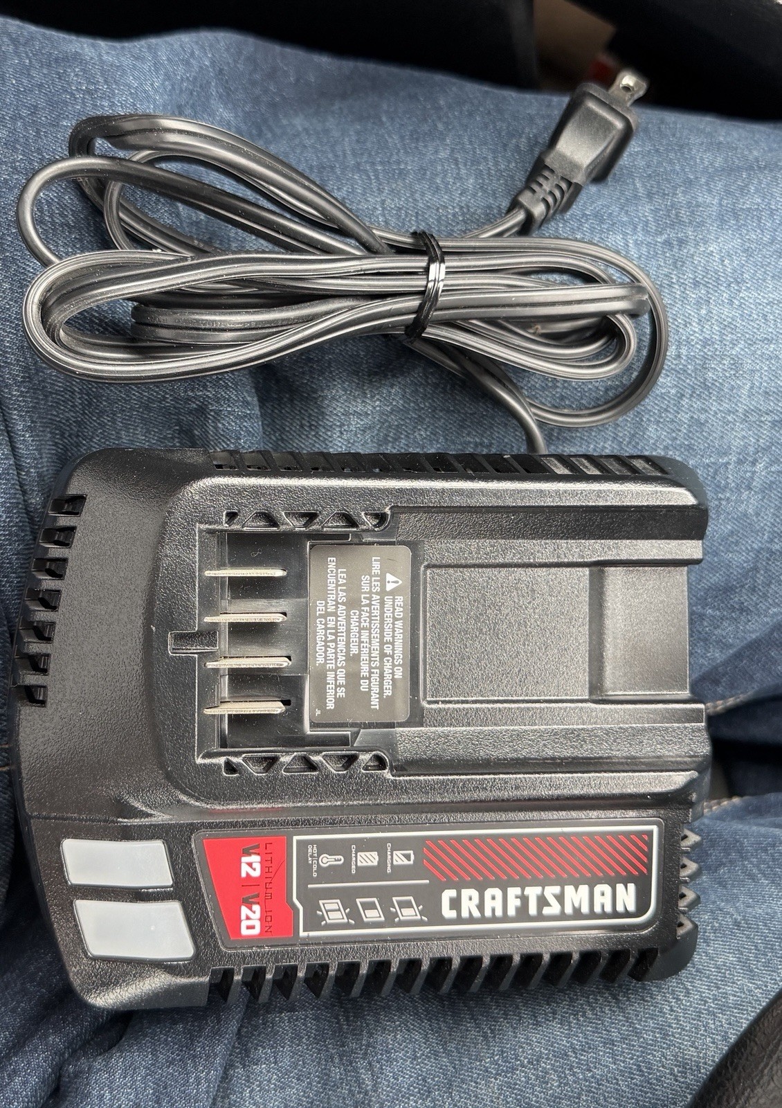 Tested Craftsman CMCB102 12V/20V Lithium-Ion BatteryCharger Power Tool Accessory