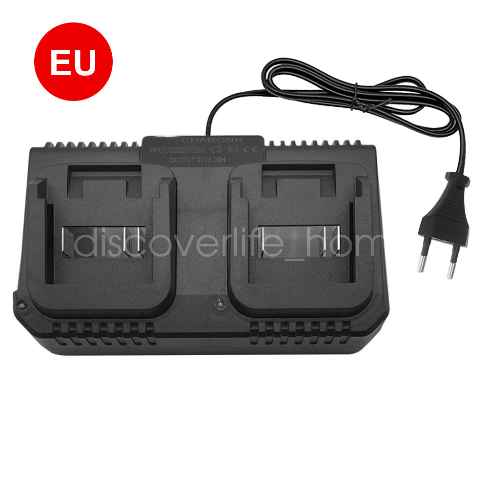 2 Slot For Makita Lithium-Ion Battery Charger 18V 21V Power Tool Rapid Charger