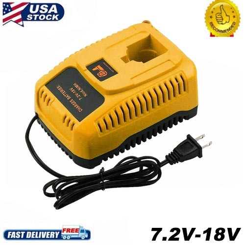New FOR Dewalt DC9096 Battery Charger 7.2v -18v Li-Ion& NiCD DC9310 Fast Charger