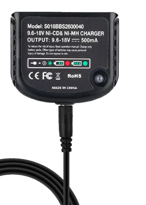 9.6V-18V Charger for Black and Decker 18V Battery Charger NiCad & NiMh Battery