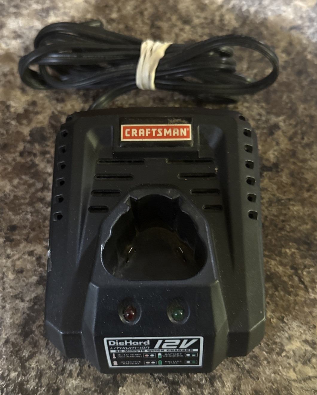 Genuine OEM Craftsman 320.10006 DieHard Nextec 12V Lithium Ion Battery Charger