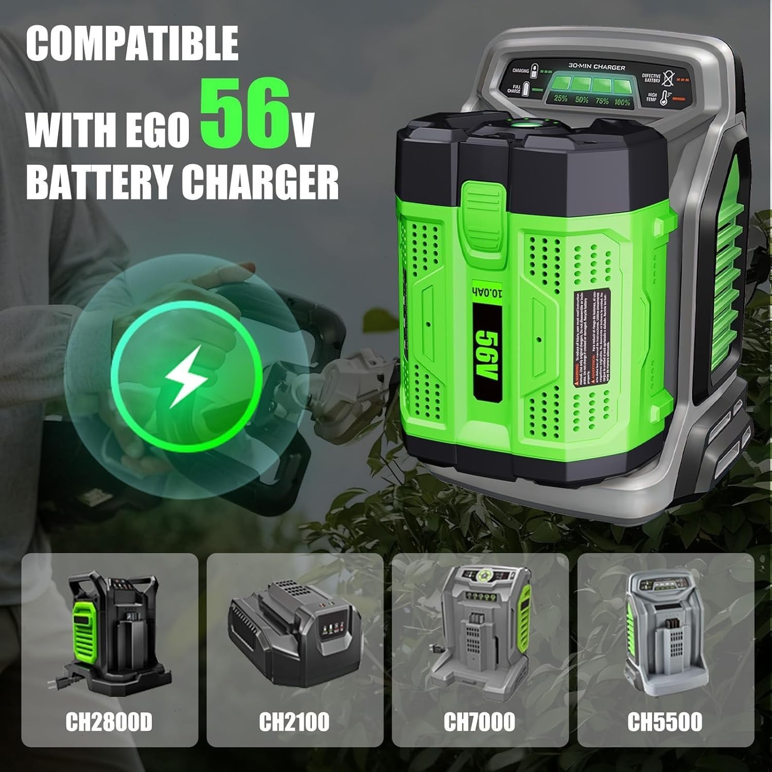For Genuine EGO 56V 5Ah/9Ah Battery BA5600T BA2240 BA2800T All 56Volt Tool Power