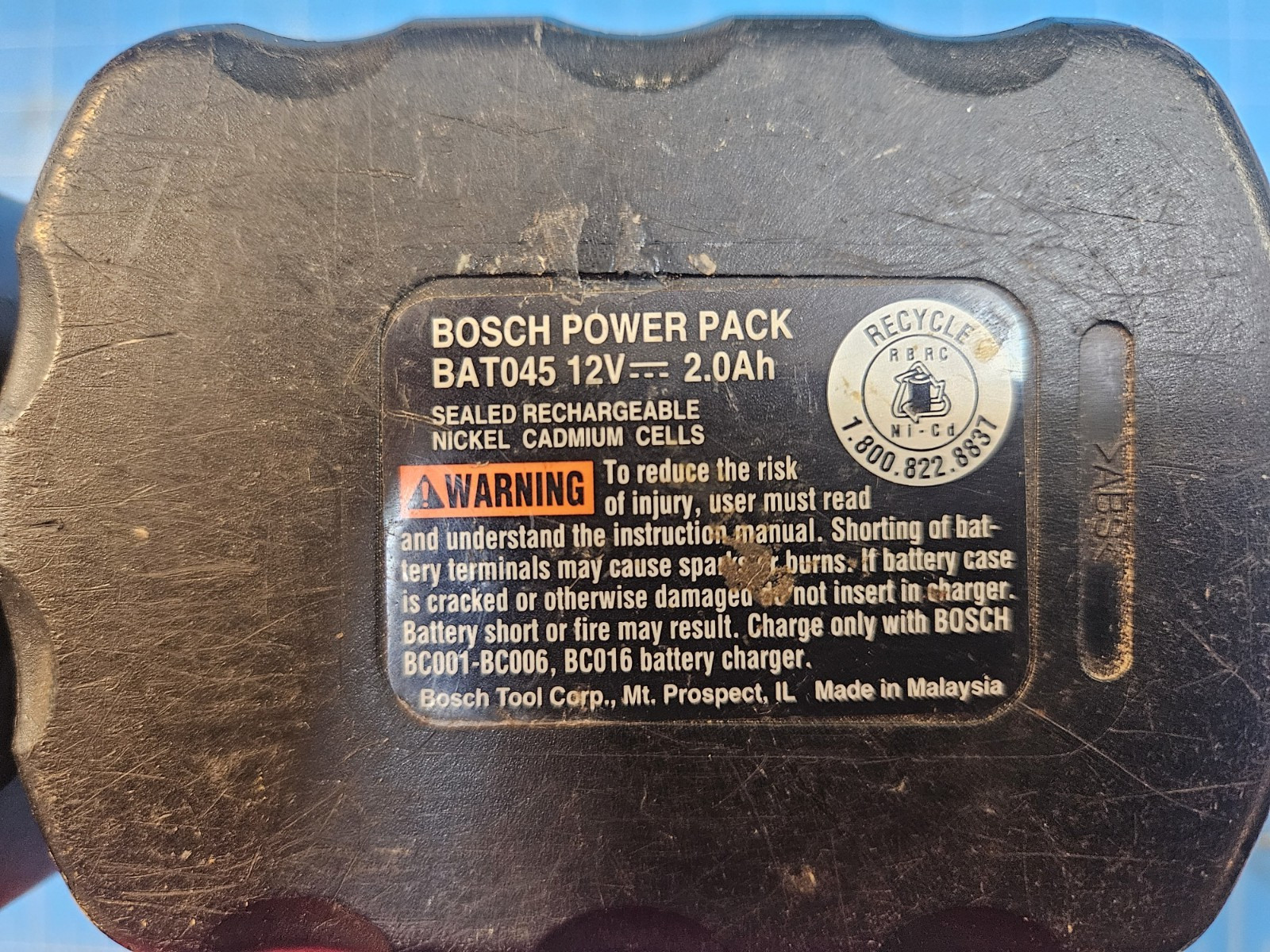 (2) Genuine BOSCH BC004 7.2V-24V Battery Chargers for BC130 BC016 BC005, Tested