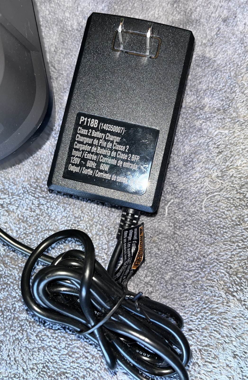RYOBI P118B 18V Volt ONE+ Lithium-Ion Battery Charger OEM FREE SHIPPING