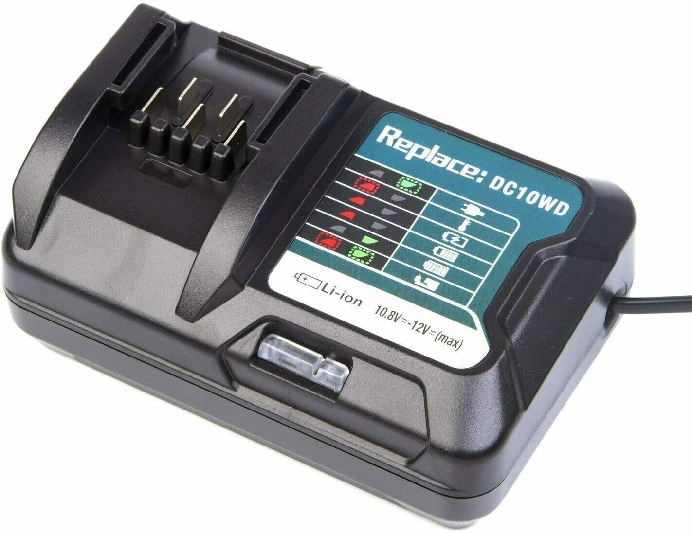 Battery Charger Replace For MAKITA 10.8V 12V DC10WD BL1015 BL1016 BL1021B BL1041