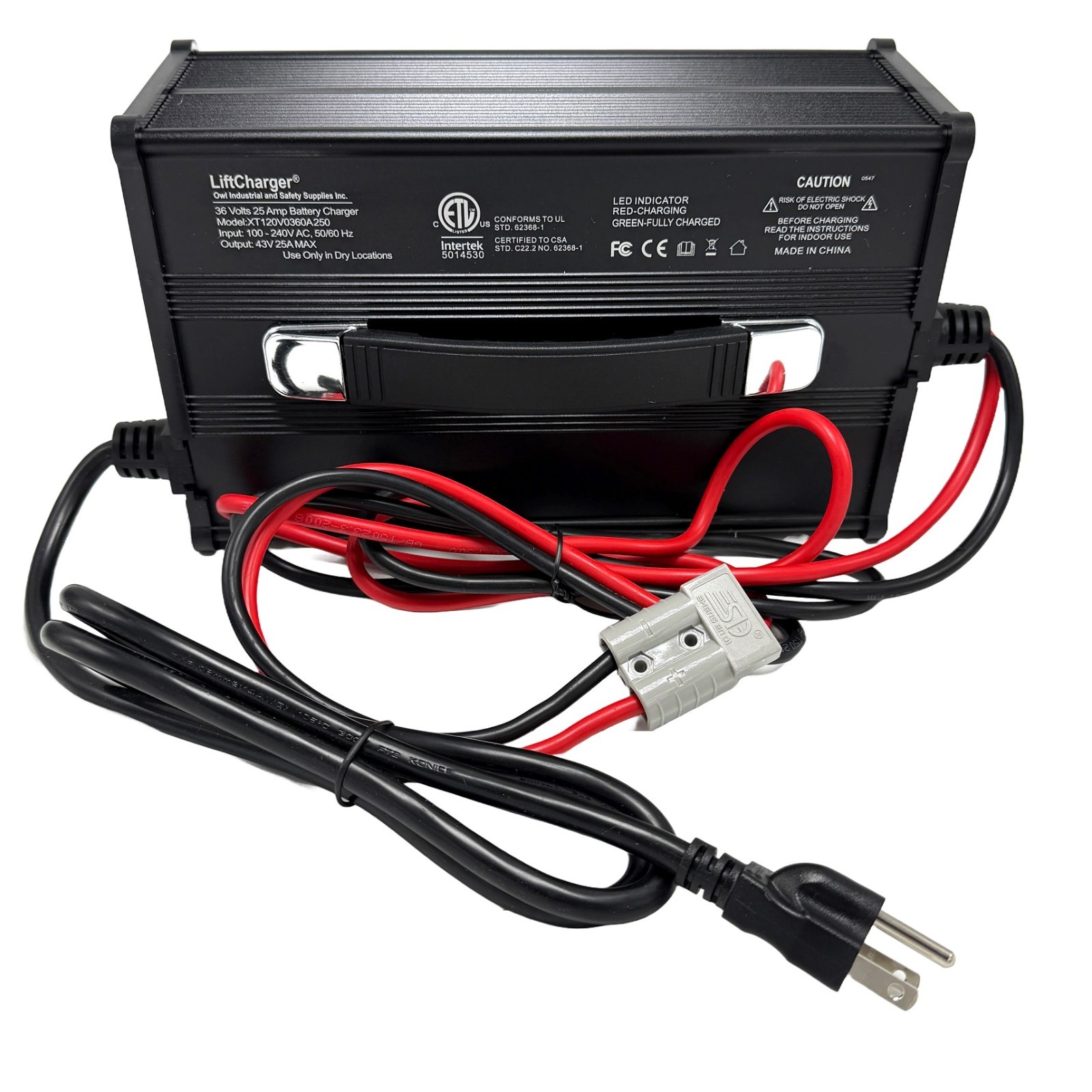 36V 25A Battery Charger for Tomcat Factory Cat Scrubber 202-2310 250-2445 600-25