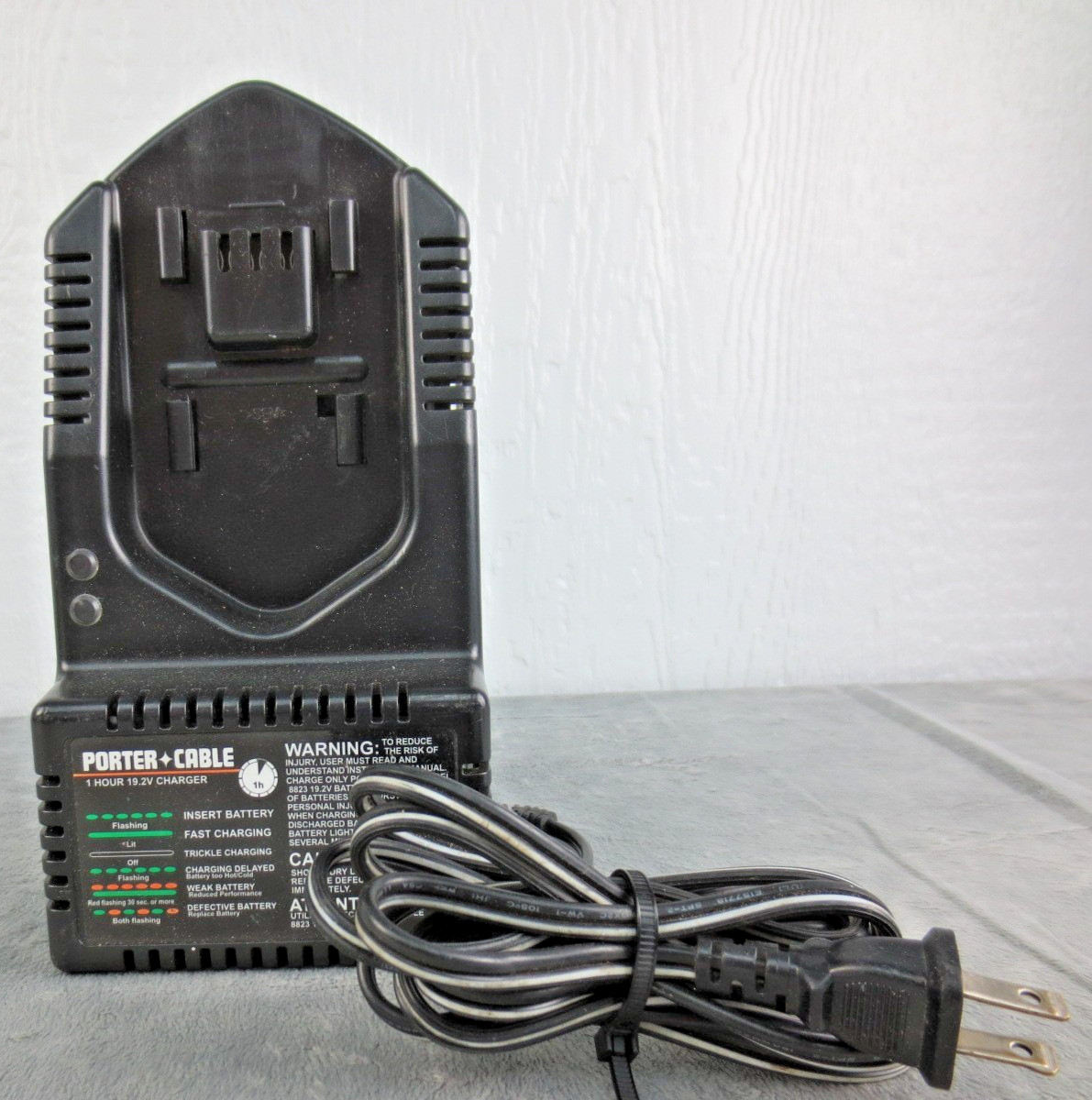Porter Cable 1 Hour 19.2V Charger Model 8624 for 19.2 Volt Batteries Tested OEM