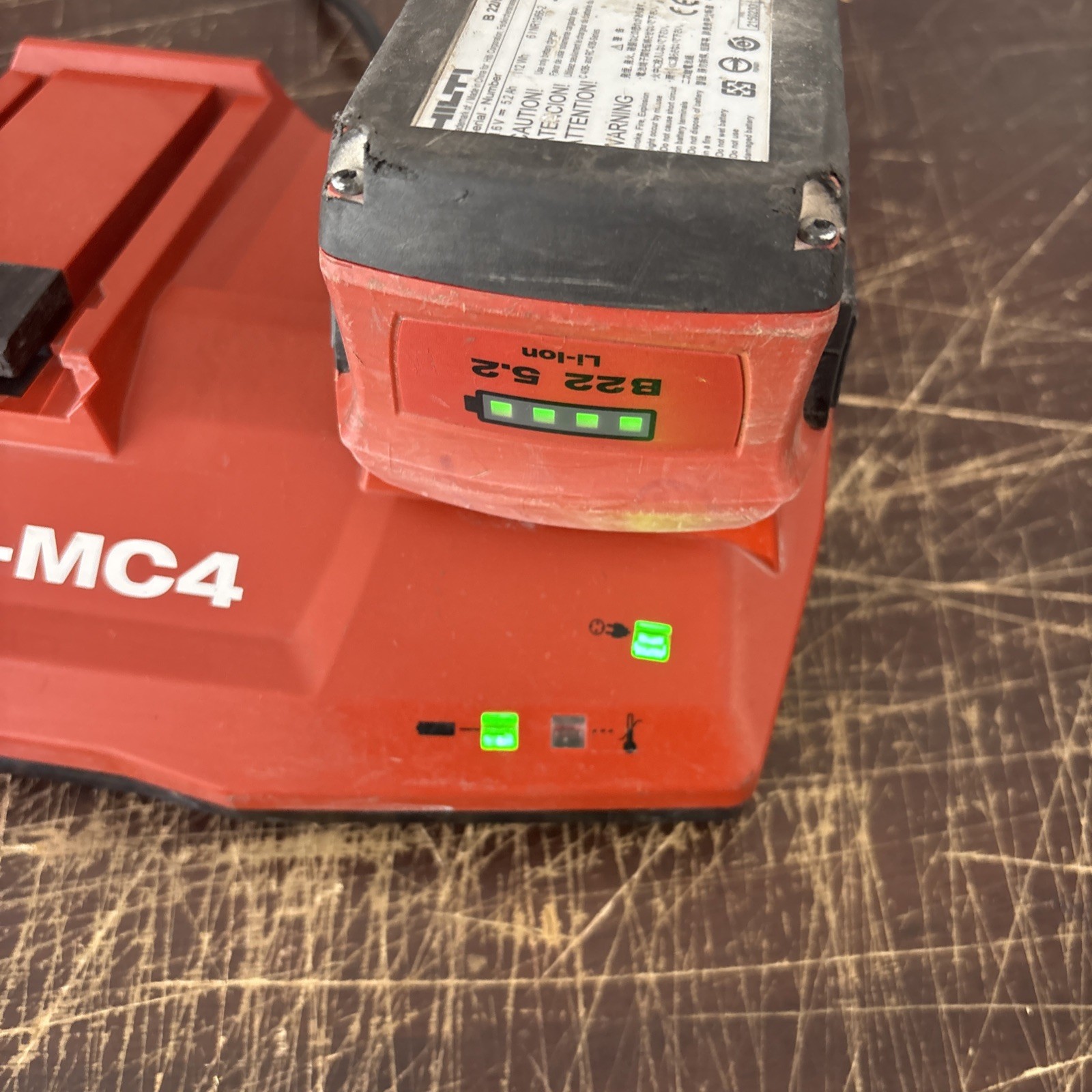 Hilti C4/36 – MC4 Multi 4-Bay Charger 115V Compatible w/ 22V 36V Batteries – 32