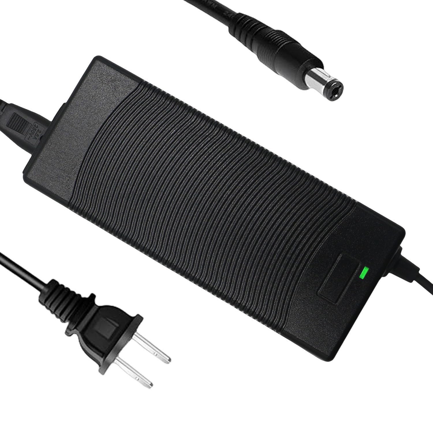 54.6V 2A Lithium Battery Charger for 48V Systems, Universal Power Adapter, 5.5mm