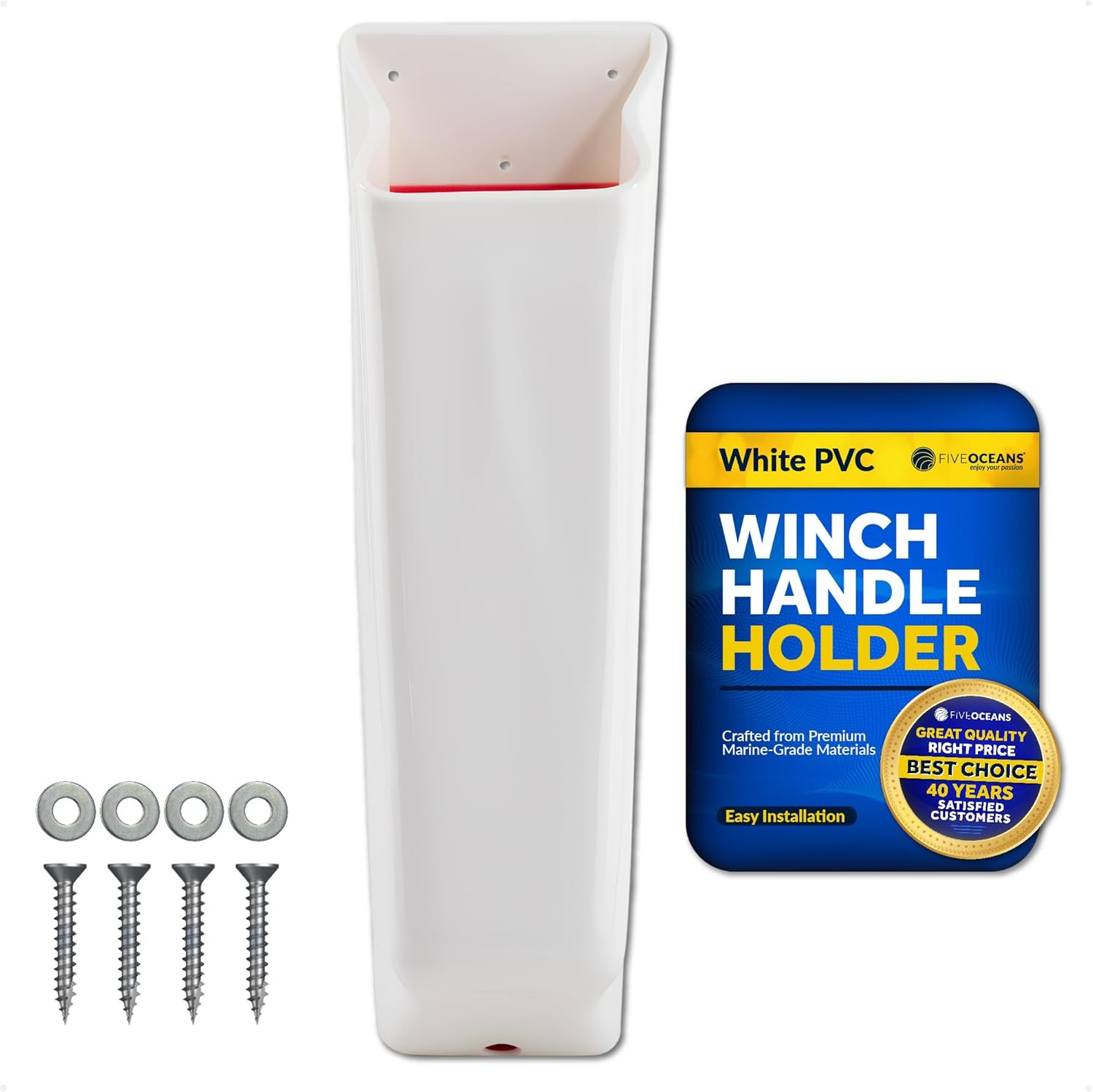Winch Handle Holder, Winch Handle Pocket for One Standard or Lock-In Winch Handl
