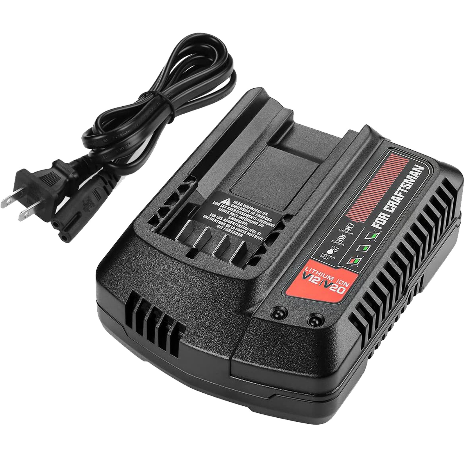 CMCB100 V20 V12 Battery Fast Charger For CRAFTSMAN 12V/20V MAX Li-Ion Battery
