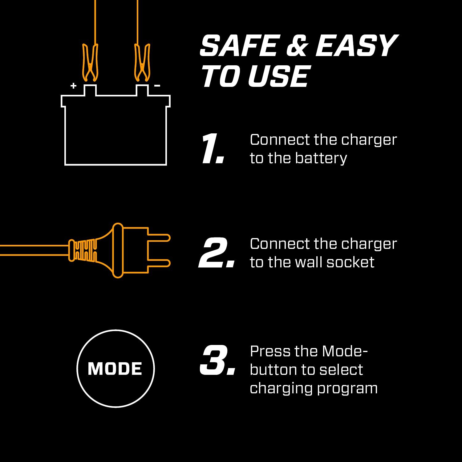 CTEK MXS 5.0 Battery Charger Fully Automatic 12V Lead Acid AGM Waterproof