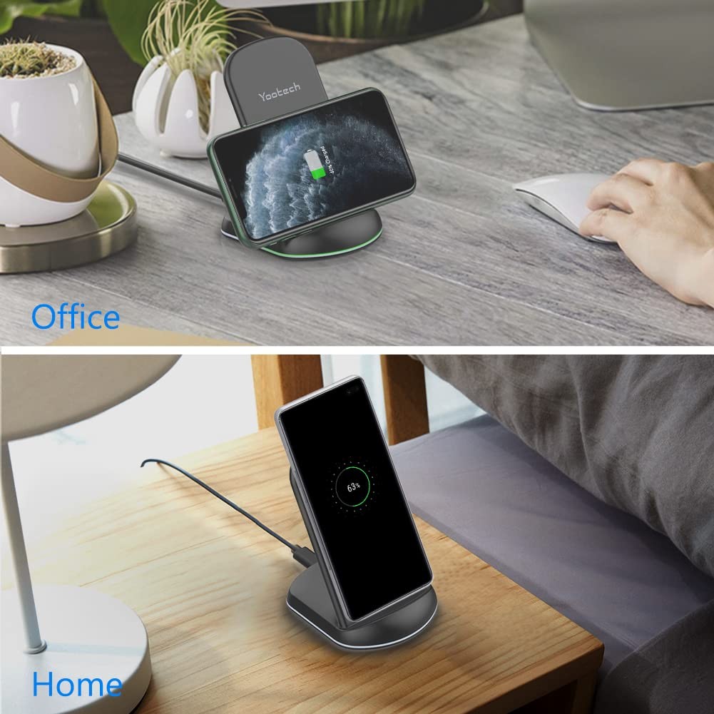 Yootech 2 Pack Wireless Charger10W Max Wireless Charging Standcompatible Iphone