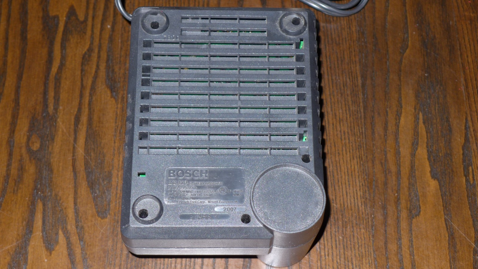 Bosch OEM BC130 12V 14.4V 18V 24V 30 Min Battery Charger 7.2-24V TESTED WORKS