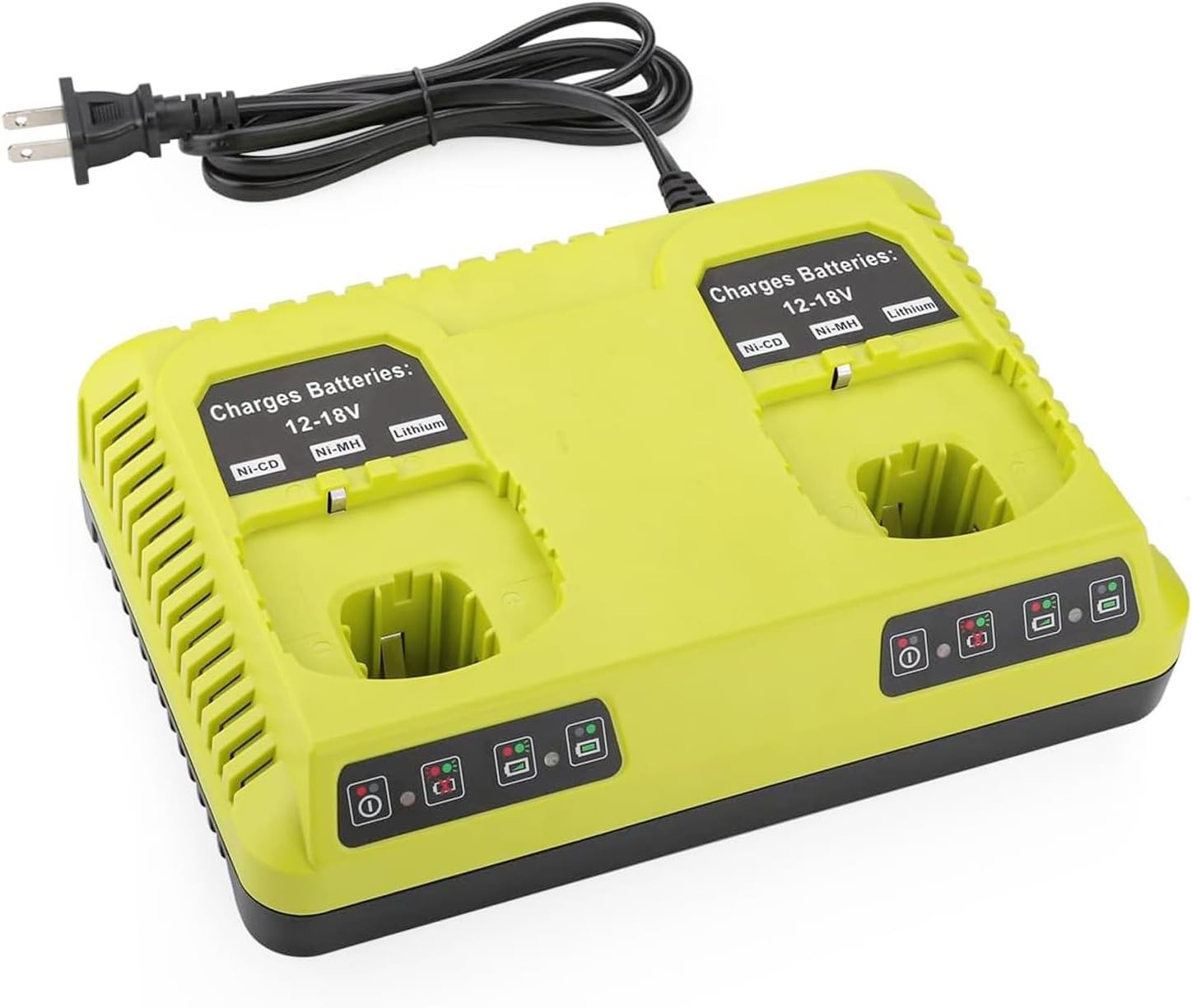 P117 Dual Chemistry 18V Charger Ryobi One Plus Battery P190 P102 P103 P107 P108
