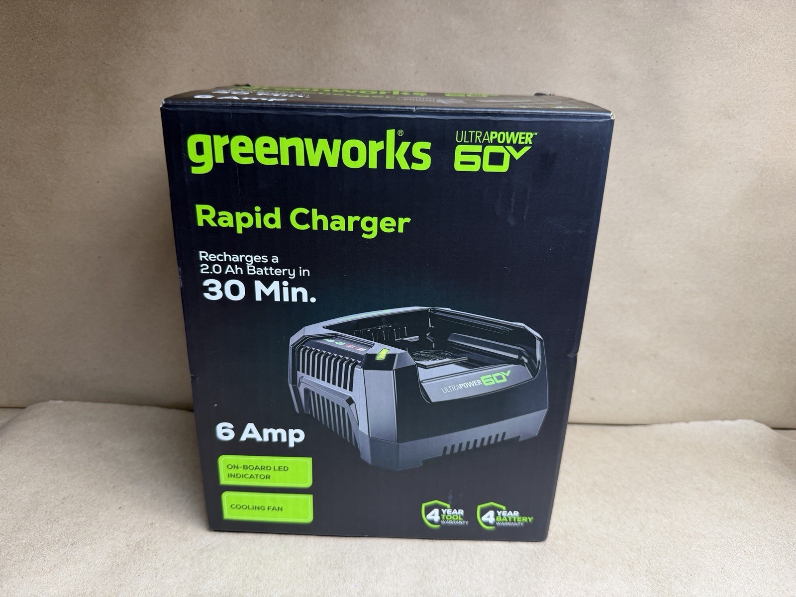 GreenWorks Pro CH60A00 Battery Charger 60V Li-ion OEM Charger