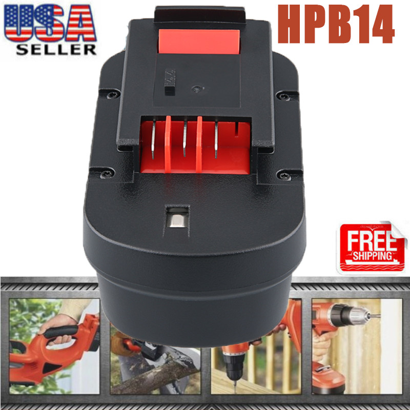 pack 14.4V Replacement for BLACK DECKER Battery HPB14 FIRESTORM 499936-34 A14