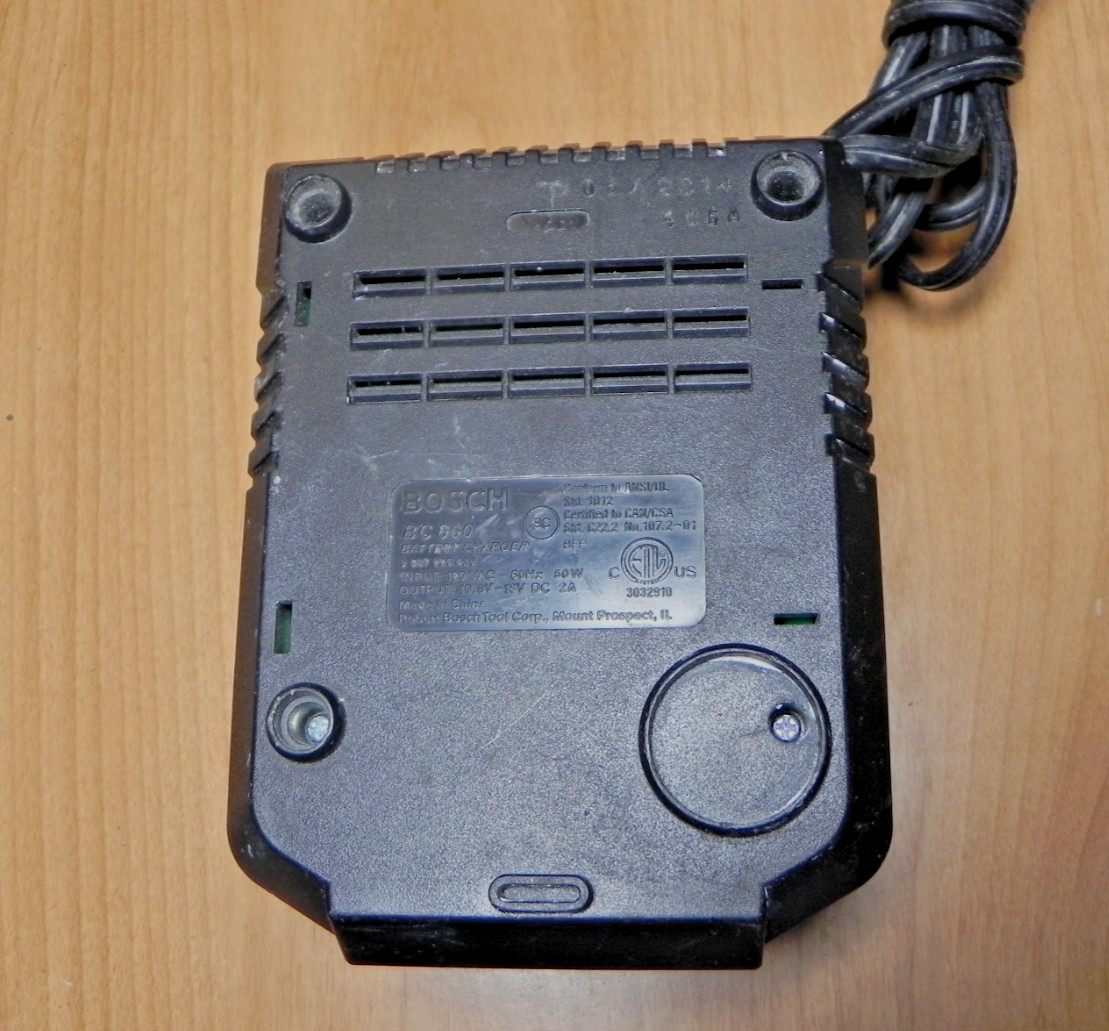 Bosch 18V Battery Charger BC660 Genuine OEM Working Condition