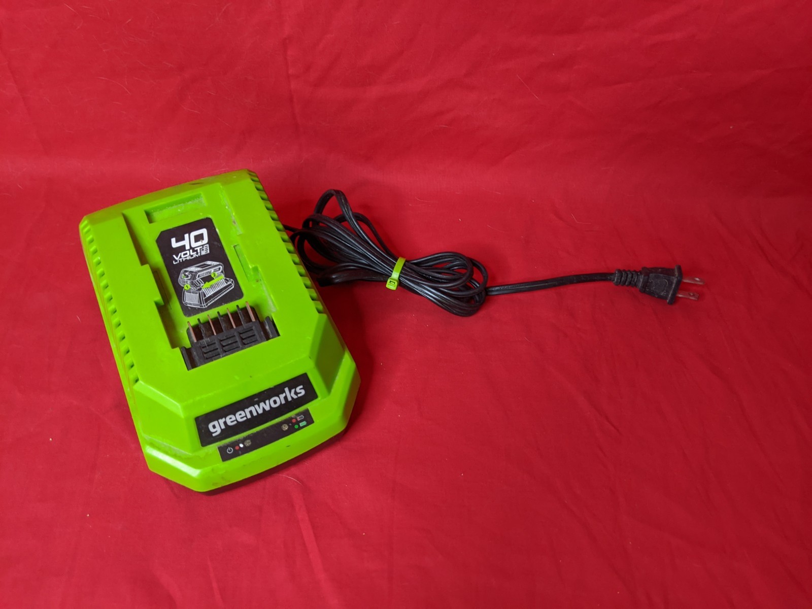 Greenworks 40 Volt OEM Battery Charger Lithium Max Model 29482.D 0041