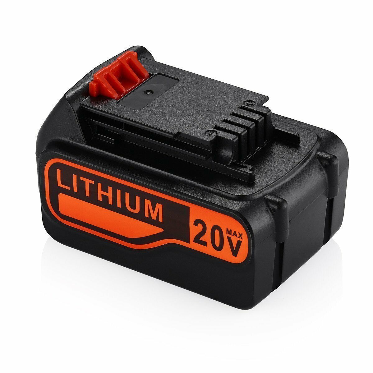 8.0Ah 20V MAX Battery for Black + Decker 20V Lithium LB20 LBX20 LB2X4020 LBXR20
