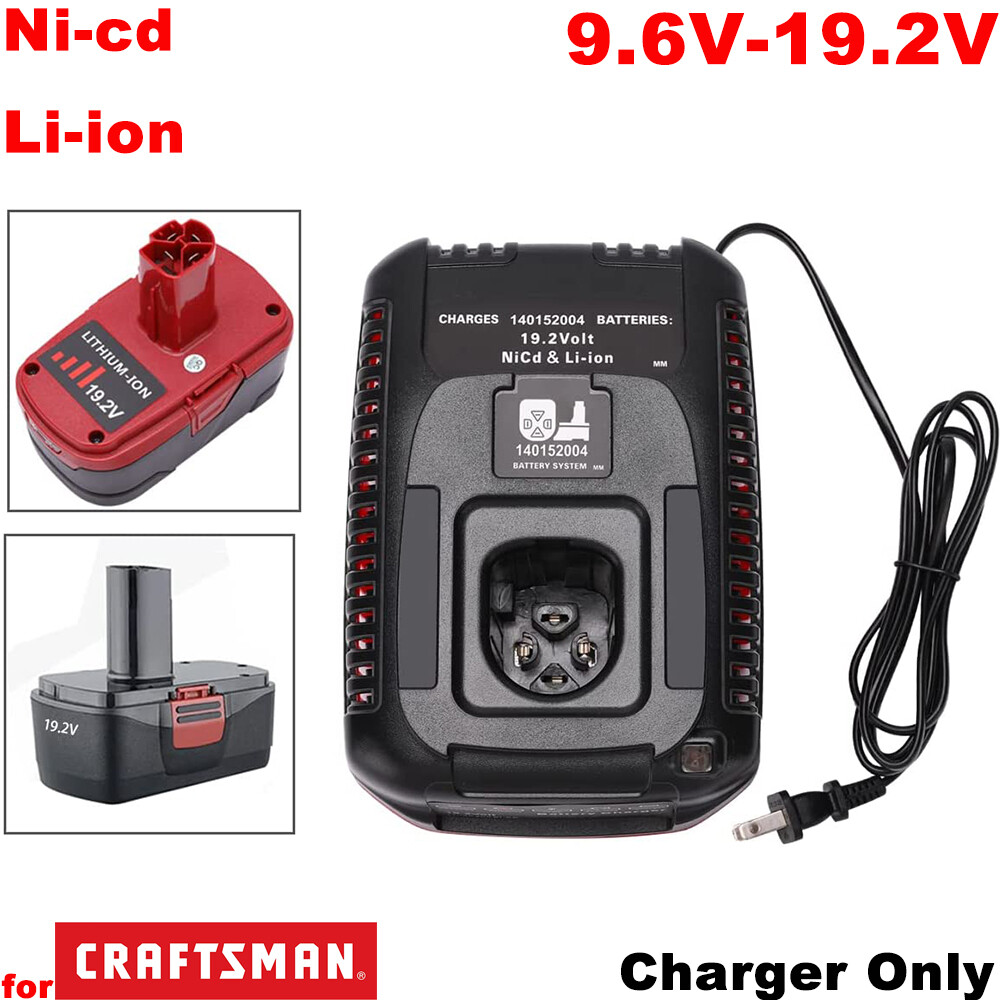 9.6-19.2Volt C3 Battery Charger for Craftsman Lithium NiCD NiMH DieHard 13239003