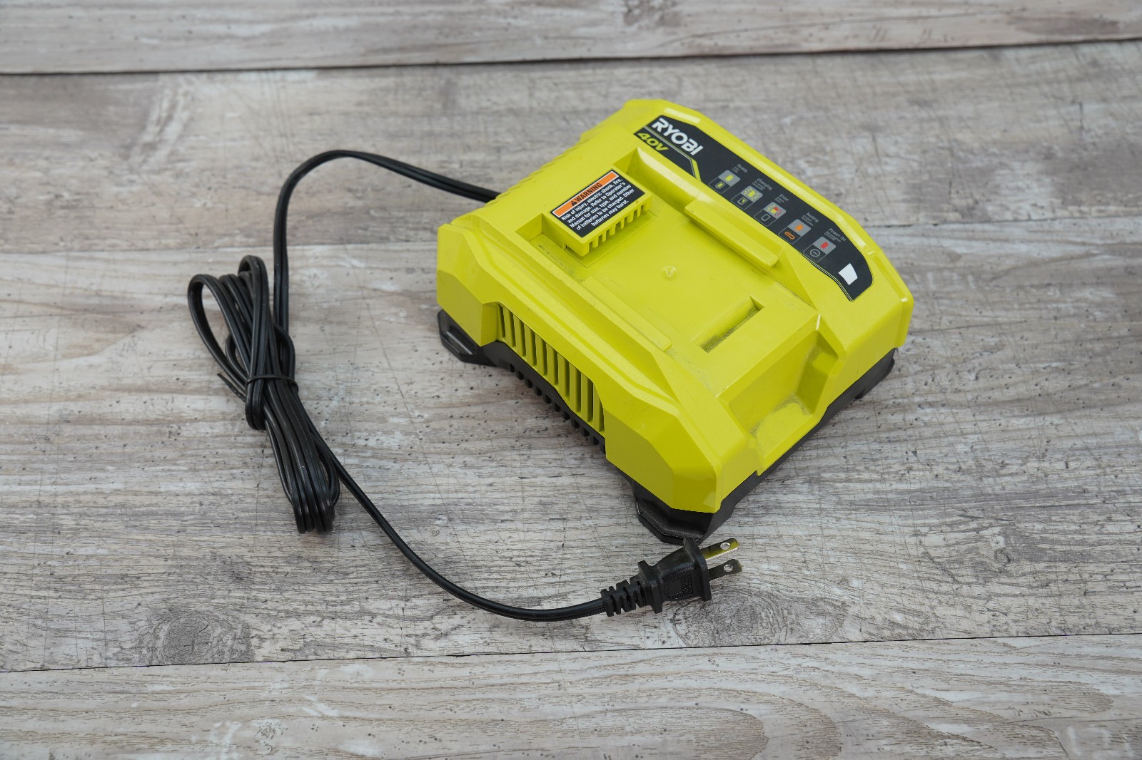Ryobi OP408VNM 40V Yellow Power Tool Battery Charger