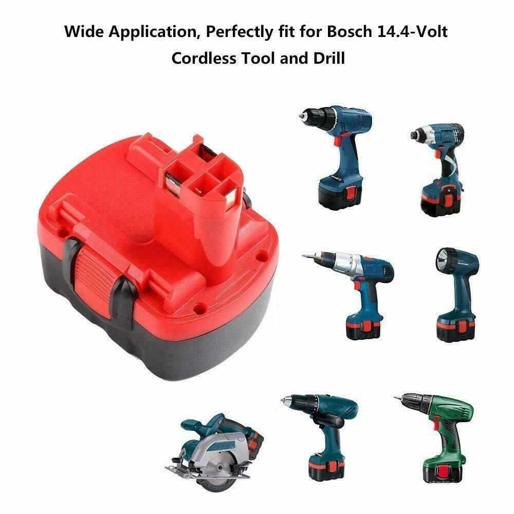 2Pack 14.4V 4.6Ah Battery for BOSCH BAT140 Cordless BAT038 BAT040 BAT038 BAT159