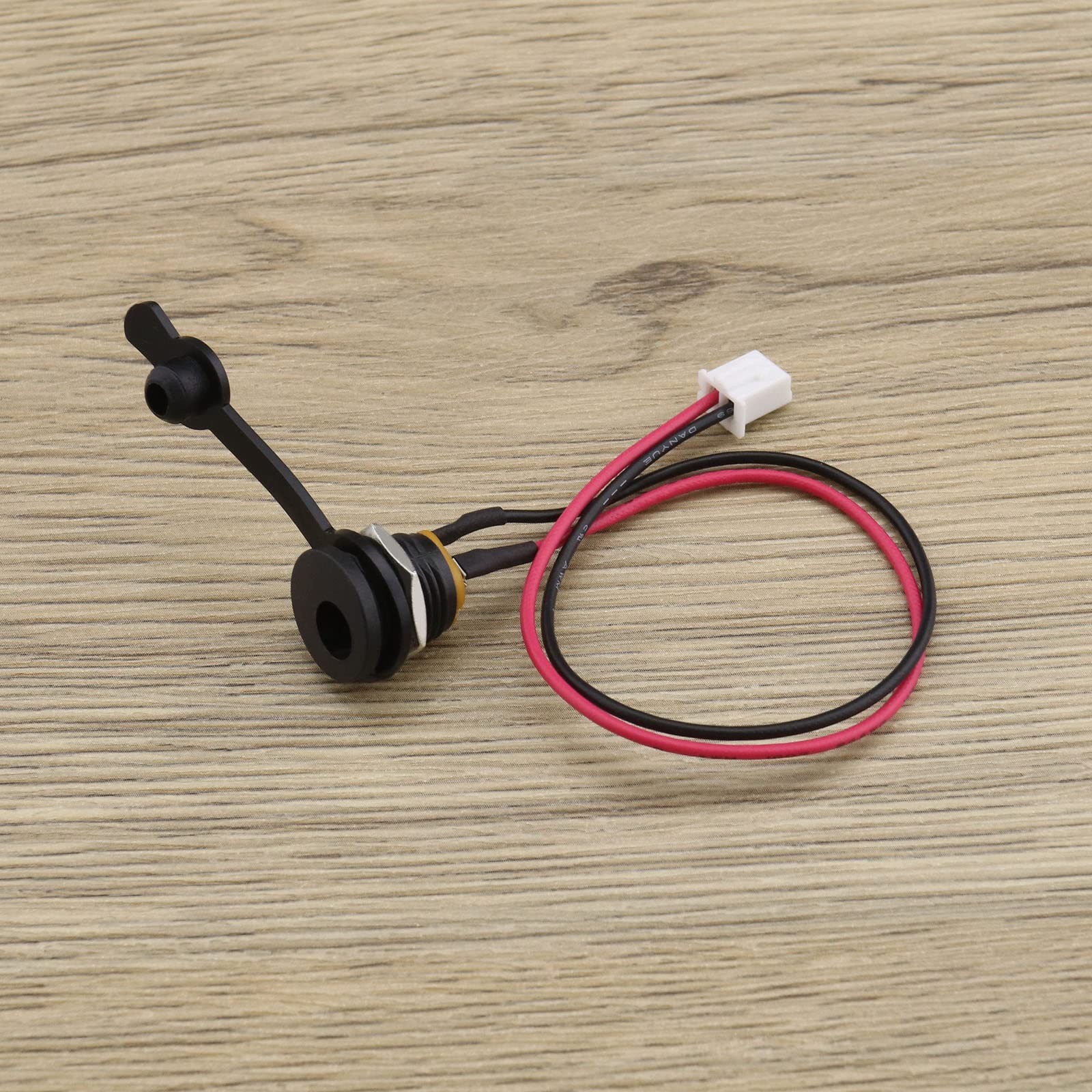 2 Pcs Electric Bike Charging Port Replacement 3 Pin Connector Cable