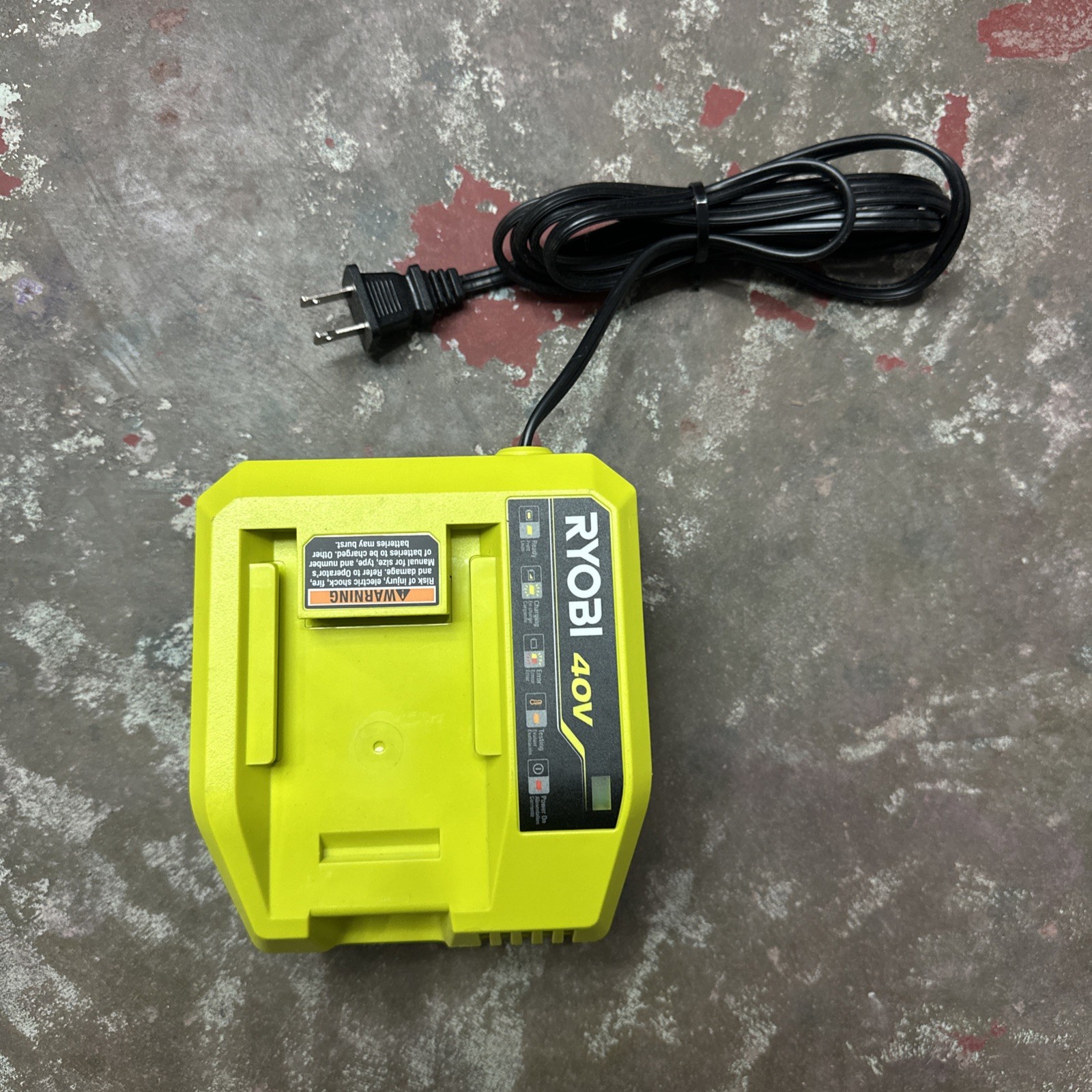 RYOBI OP408VNM 40V Lithium-Ion Battery Charger 42V Output Tested Works OEM