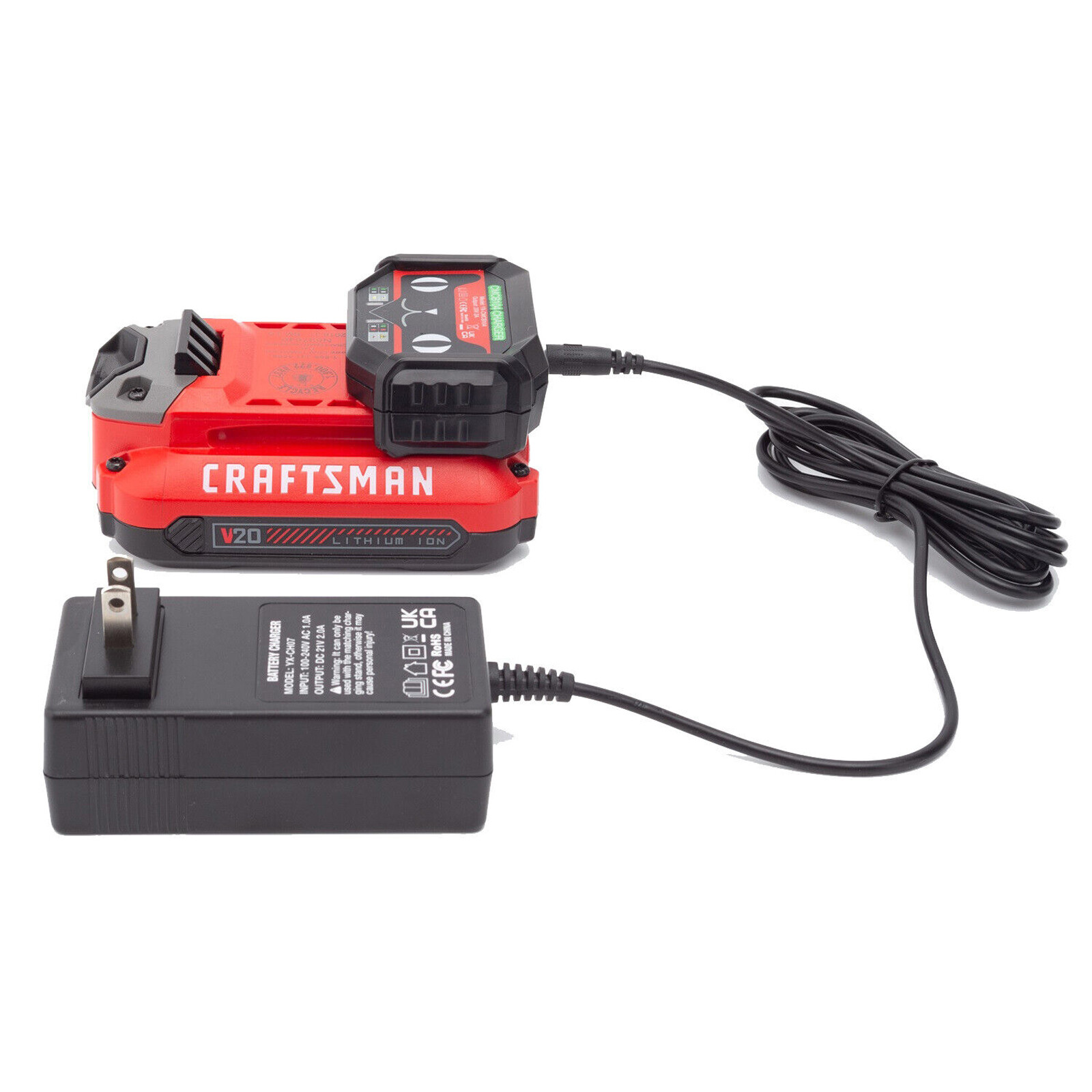 Separate Lithium Charger For Craftsman 20V MAX Series Electric Battery Charger