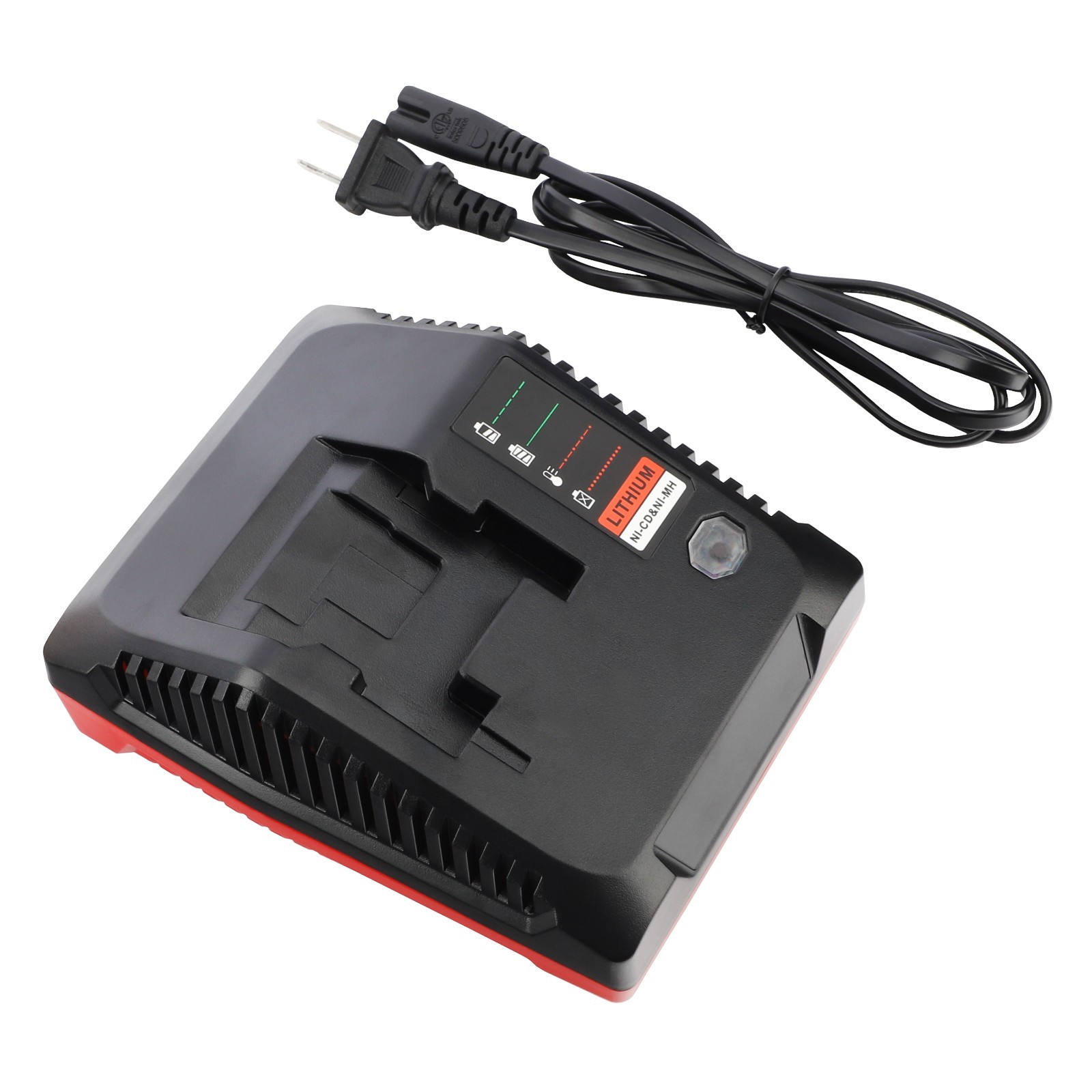 18V 3.0A Fast Battery Charger for Porter-Cable PC18B PC18BL PC18BLEX PCC489N