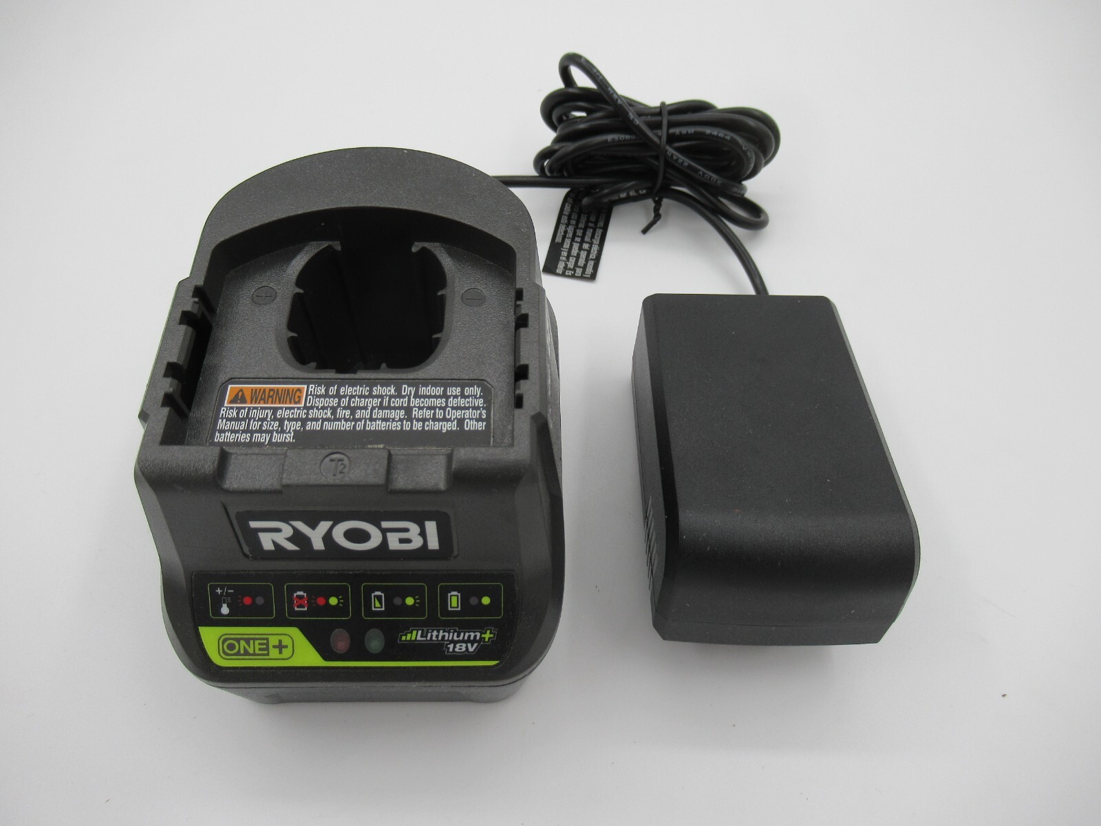 Ryobi One+ 18V Battery Charger Genuine OEM Model P118B “LOOK”