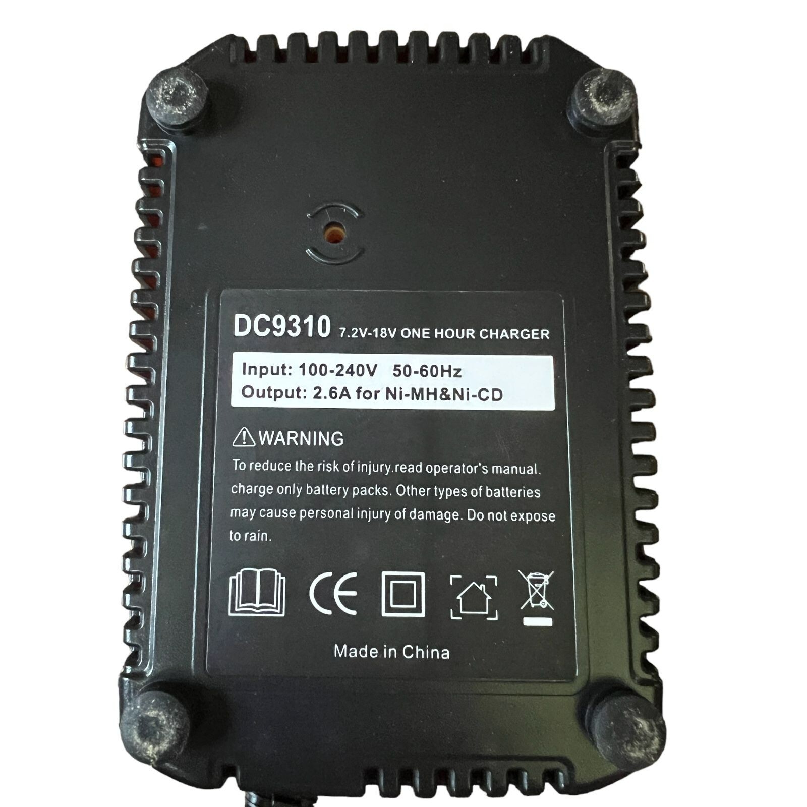 DC9310 Battery Charger Replacement for DeWalt 7.2V-18V Ni-Cd & Ni-MH Batteries