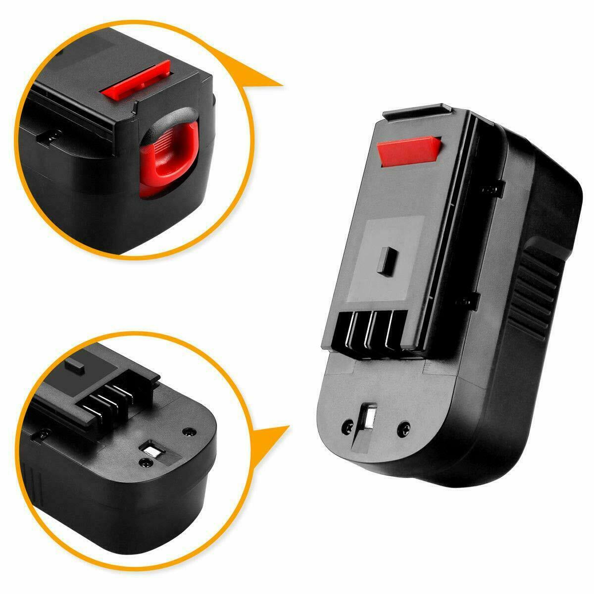 2 Pack 18V for Black and Decker HPB18 18 Volt 4.8Ah Battery HPB18-OPE 244760-00A