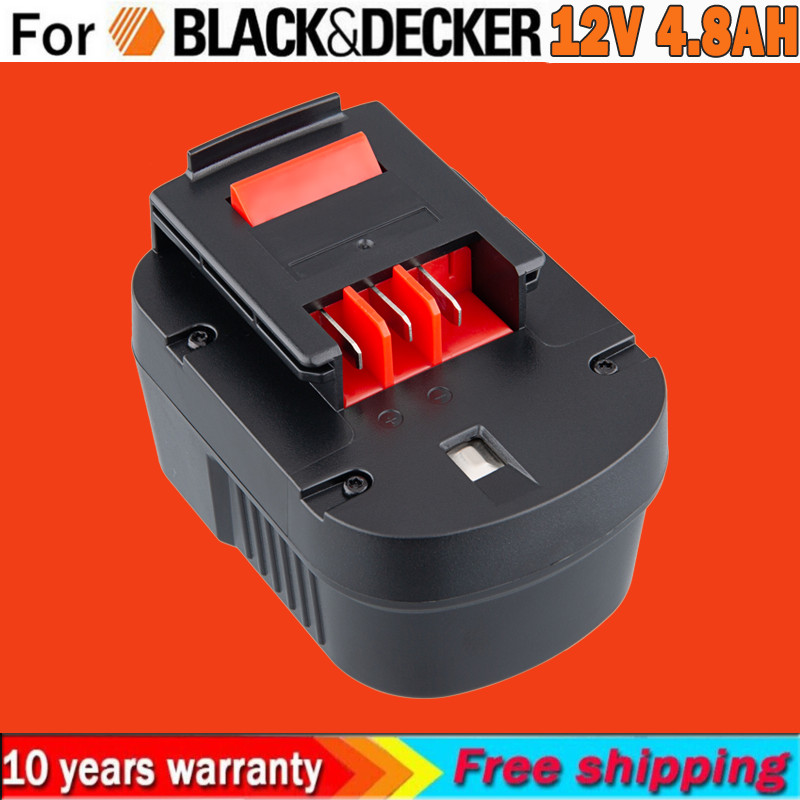 12V Battery for Black & Decker HPB12, BDG1200K, XD1200, FS120B, CDC120AK