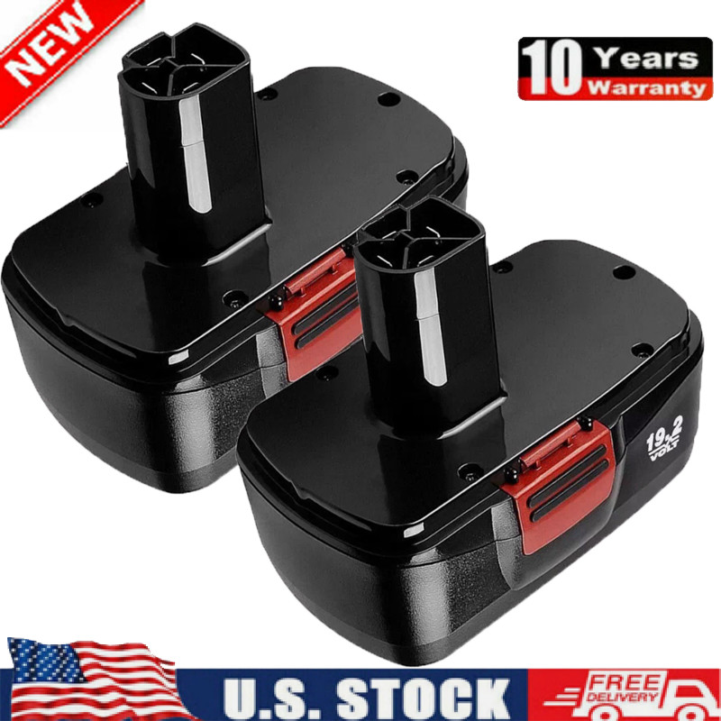 2-Pack For Craftsman 19.2V 11375 Battery C3 DieHard 130279005 11376 130279003NEW