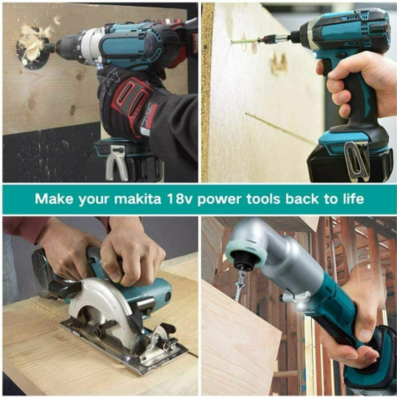 3Ah 18V For Makita 18Volt BL1830 BL1840 BL1860 BL1850 18V Cordless Tools Battery