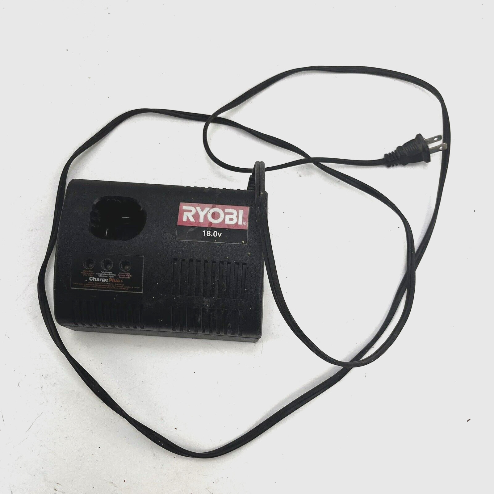 Genuine RYOBI 18.0v NiCd Battery Charger Model P110 18 Volt Charger Plus
