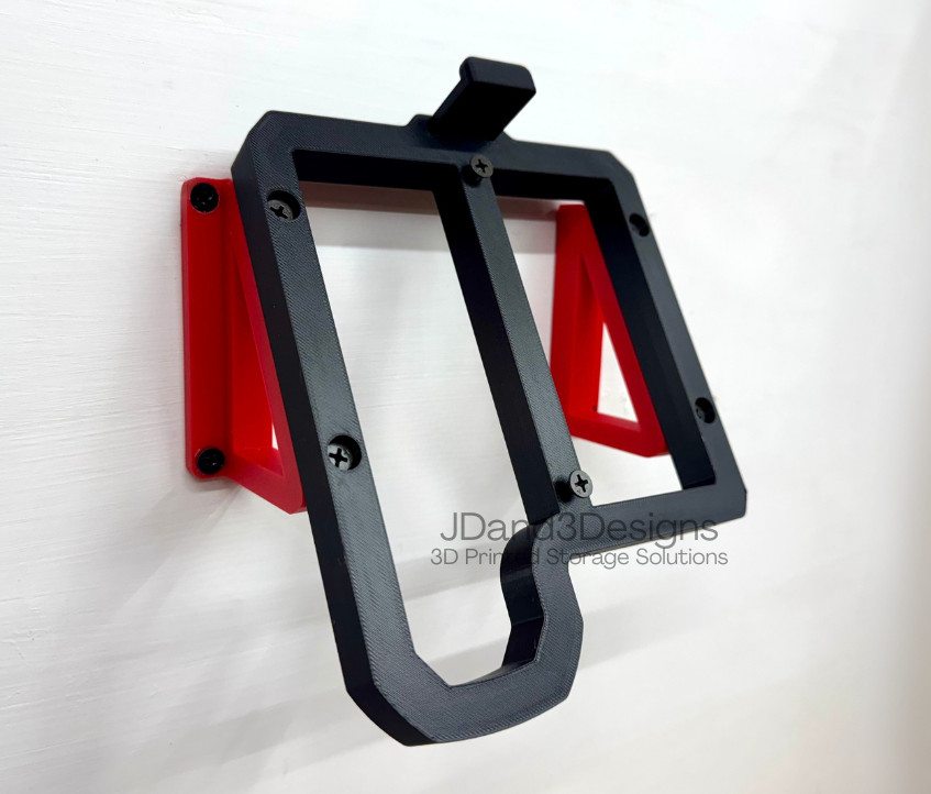 MOUNT for M12-M18 Combo Milwaukee RAPID CHARGER w/ Removable Top Clamp