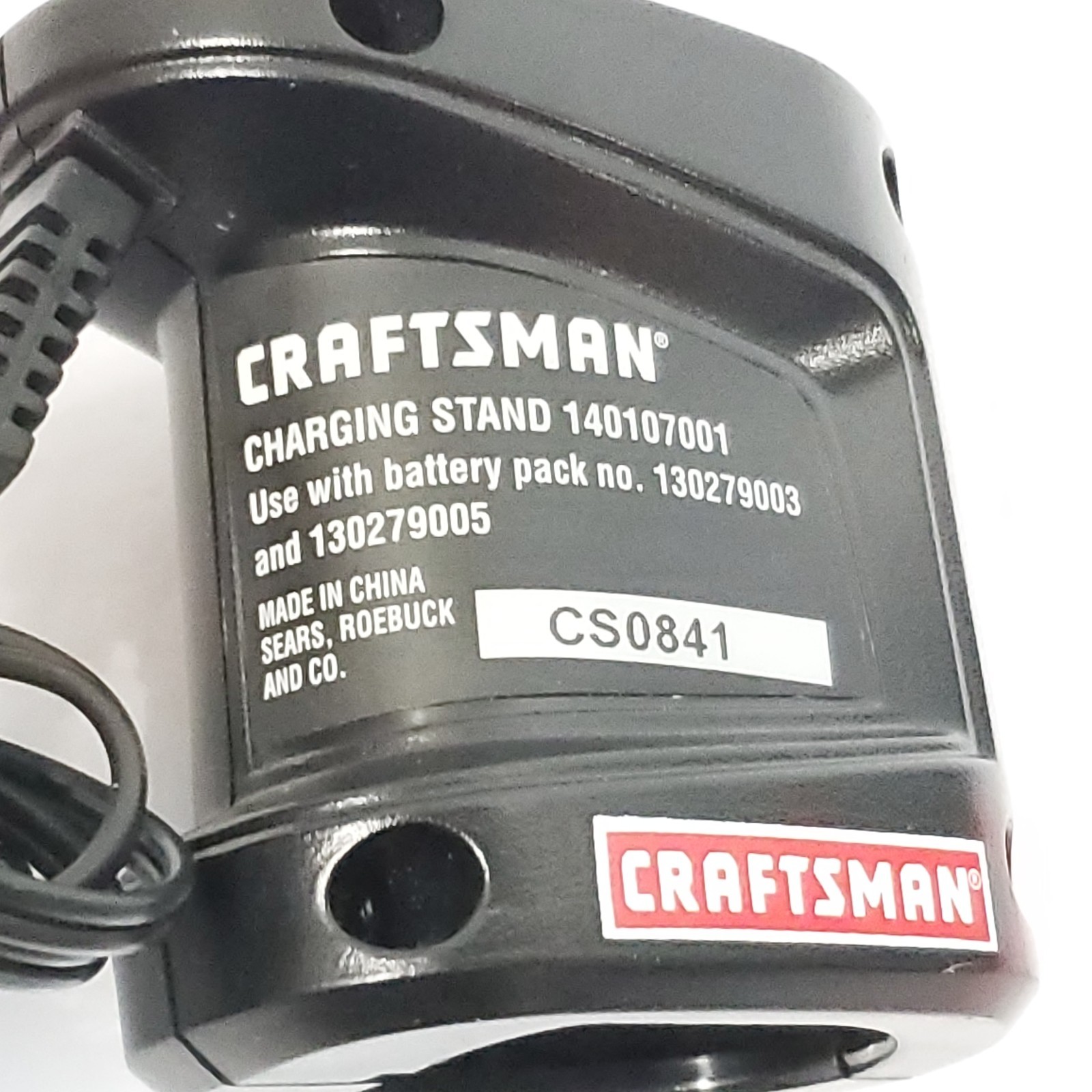 OEM Craftsman Genuine 19.2 V Compact Battery Charger Charging Stand 140107001