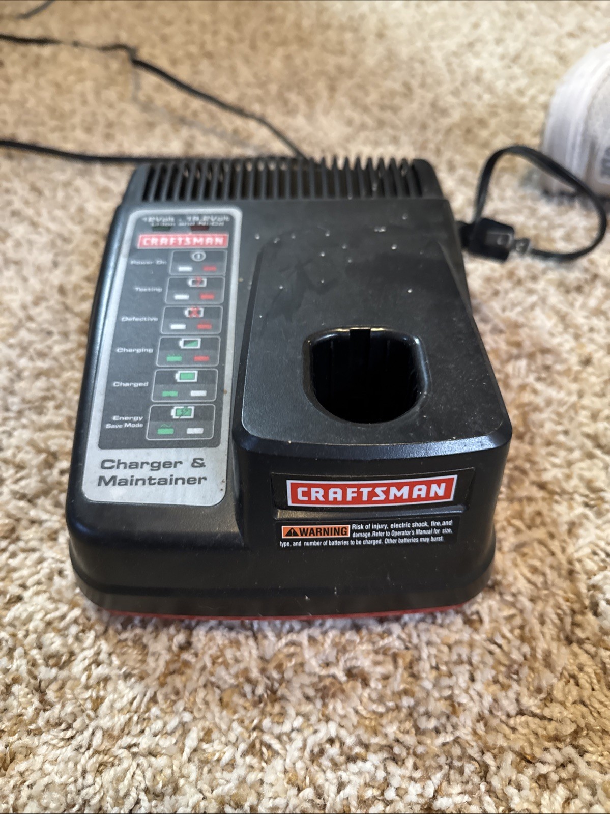 Craftsman Li-Ion 12V-19.2V Battery Charger Maintainer – 315.CH2030