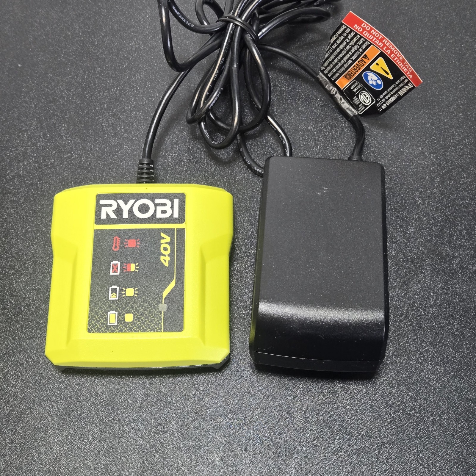 RYOBI OP404VNM 40V 40 Volt Lithium Ion Compact SLIM Battery Charger