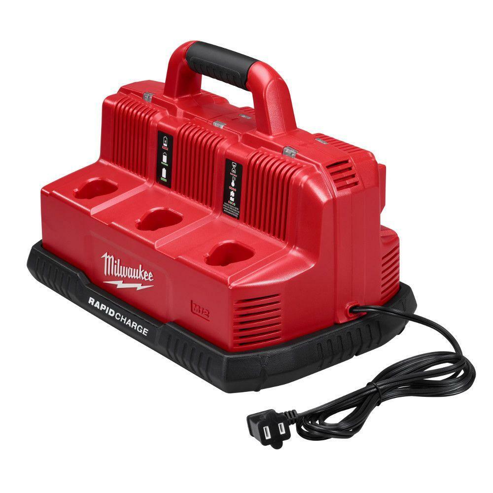 M12 and M18 12-Volt/18-Volt Lithium-Ion Multi-Voltage 6-Port Sequential Rapid 3