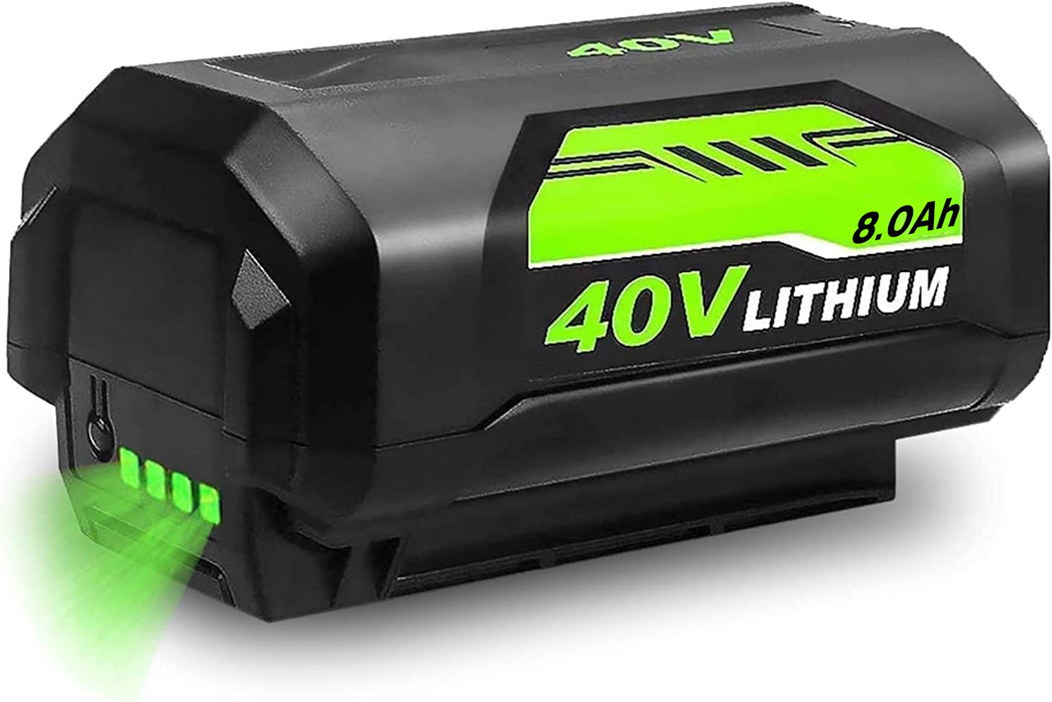 2-1pack 8.0Ah For Ryobi 40V High Capacity Battery OP4060 OP40602 OP40401 OP4050
