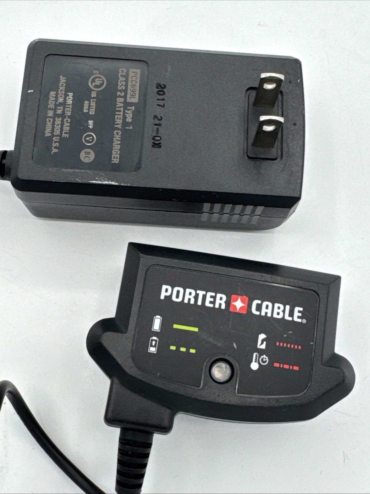 PORTER-CABLE PCC699L 20V Battery Charger – Black