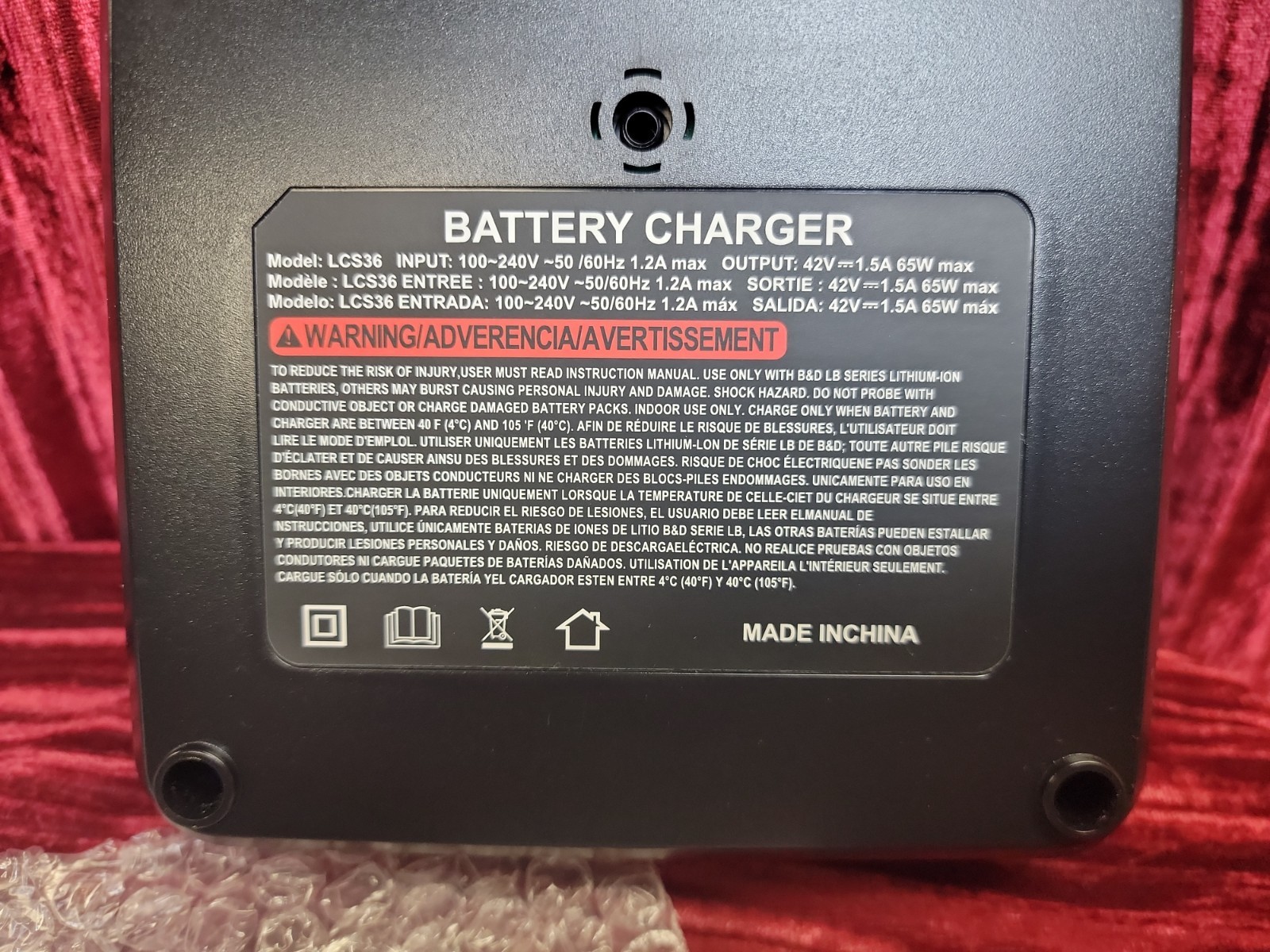 Battery 40V 3.5A LBX2040 Replacement Black and Decker 40V Max Lithium Battery